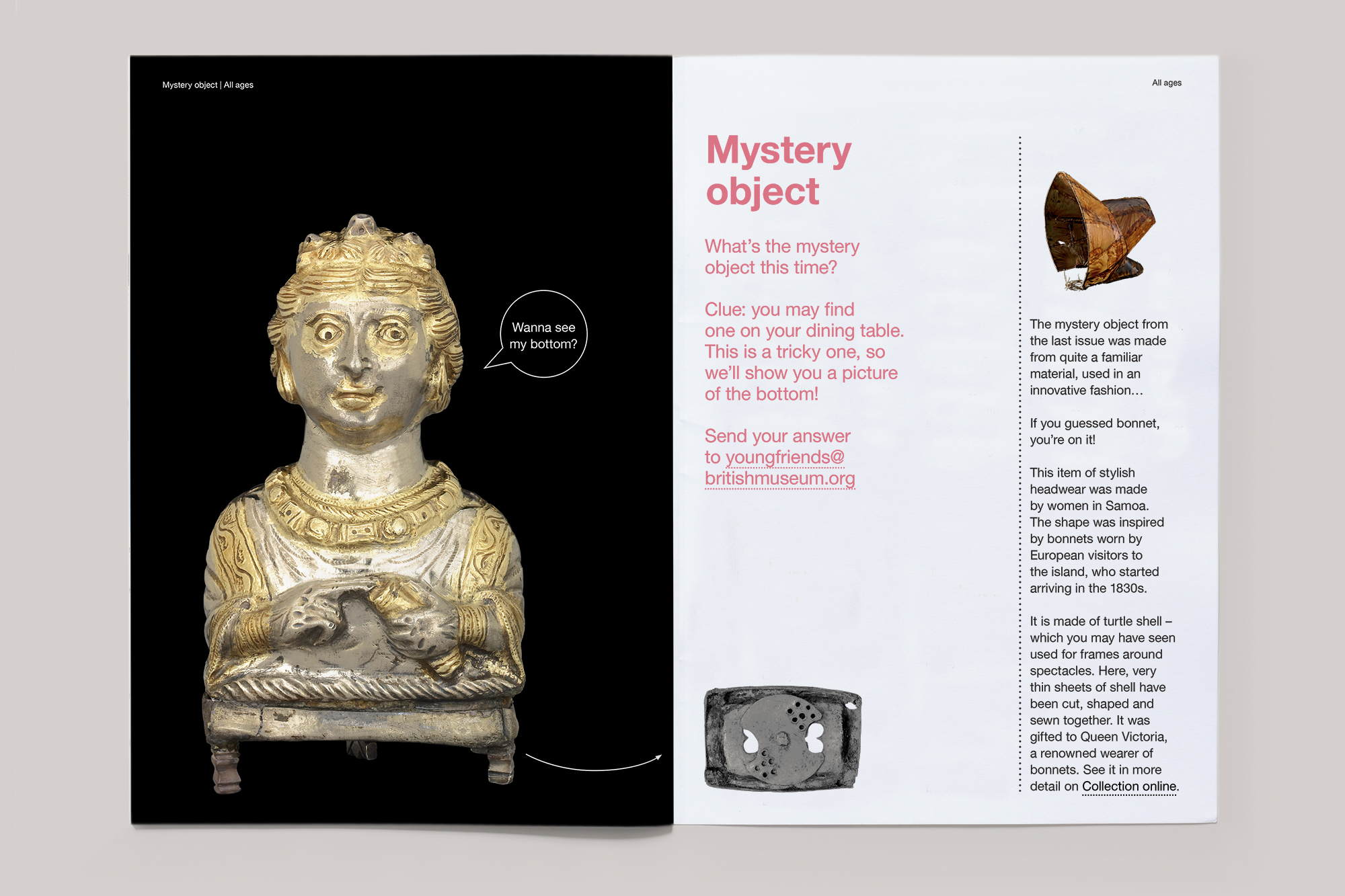 Sample spread from the Winter 24/25 issue